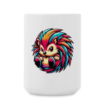 Hedgehog - Large Mug 440 ml - white - Front