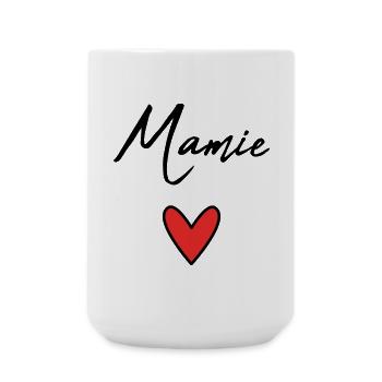 OMA. OMA. MUTTERTAG. ALLES GUTE ZUM GEBURTSTAG - Große Tasse 440 ml - Weiß - Vorne