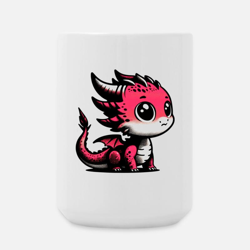 Dragon - Large Mug 440 ml - white