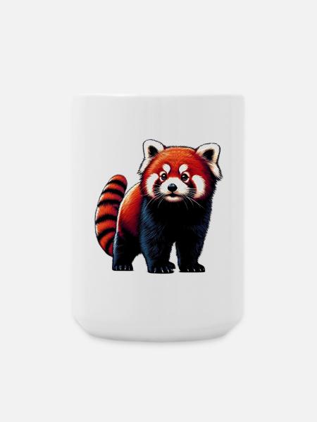 Kleiner Panda - Große Tasse 440 ml - Weiß