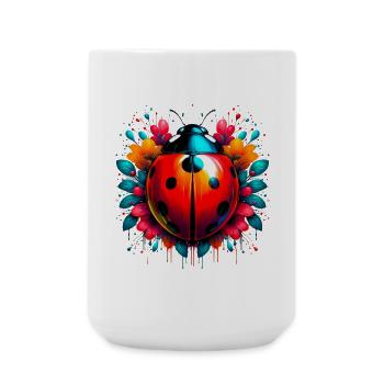 Coccinelle - Grande tasse 440 ml - blanc - Devant