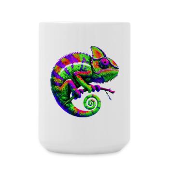 Chameleon - Large Mug 440 ml - white - Front