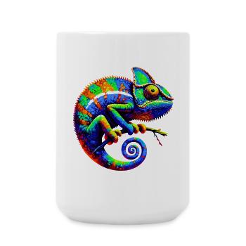 Chameleon - Large Mug 440 ml - white - Front