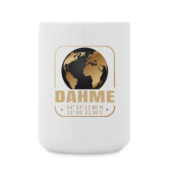 Dahme - Große Tasse 440 ml - Weiß - Vorne