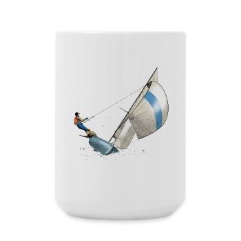 sailing - Grande tasse 440 ml - blanc - Devant