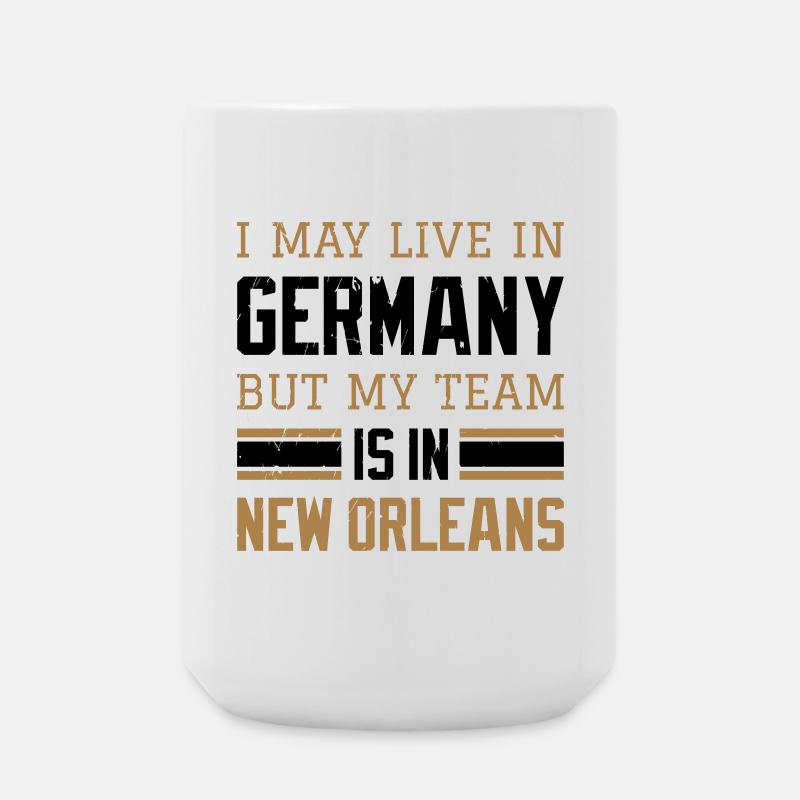 New Orleans - Große Tasse 440 ml - Weiß