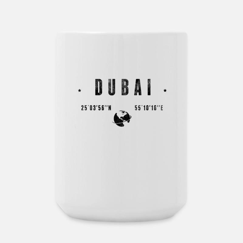 Dubai - Large Mug 440 ml - white