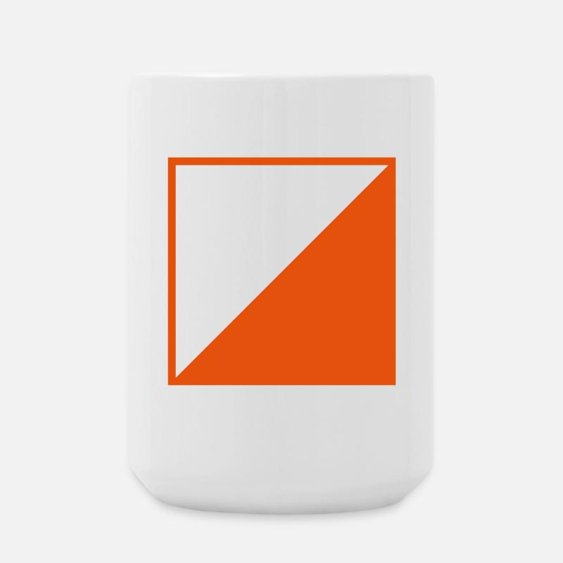 Orientierung Bildschirm - Große Tasse 440 ml - Weiß