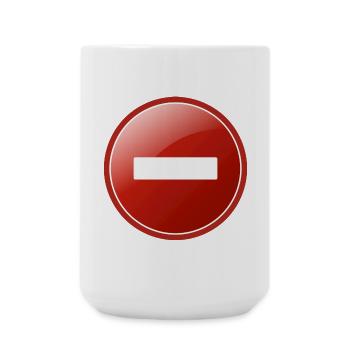 Remove - Large Mug 440 ml - white - Front