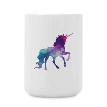 Einhorn - Große Tasse 440 ml - Weiß - Vorne