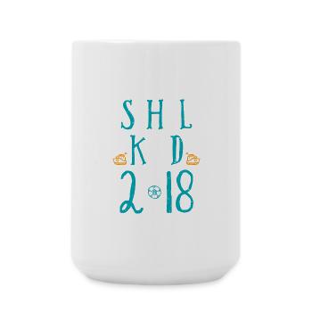 Kita Abgänger Schulkind Einschulung Kindergarten - Große Tasse 440 ml - Weiß - Vorne