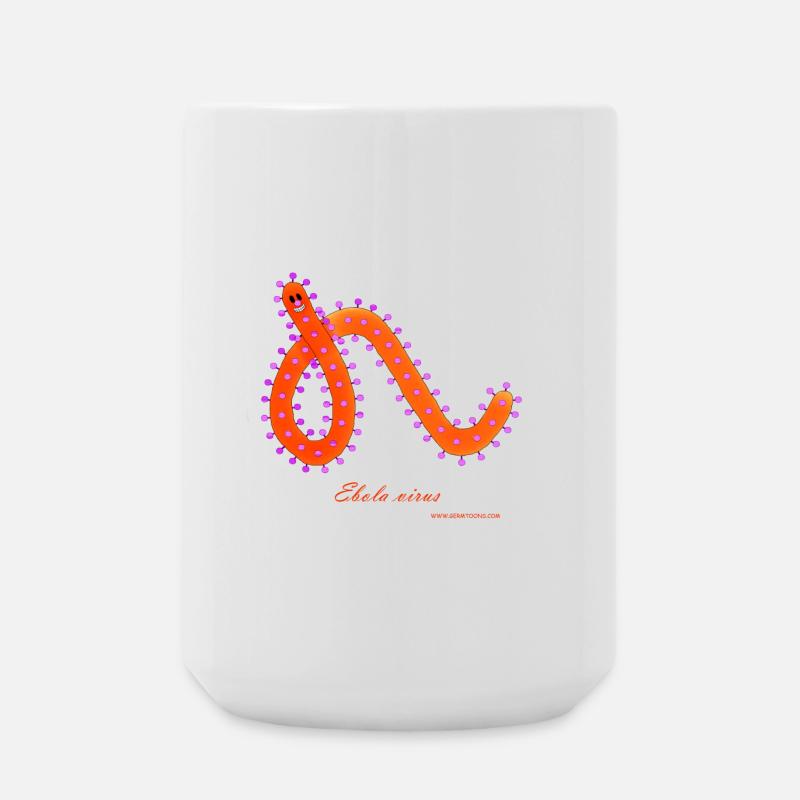 Ebola virus - Large Mug 440 ml - white