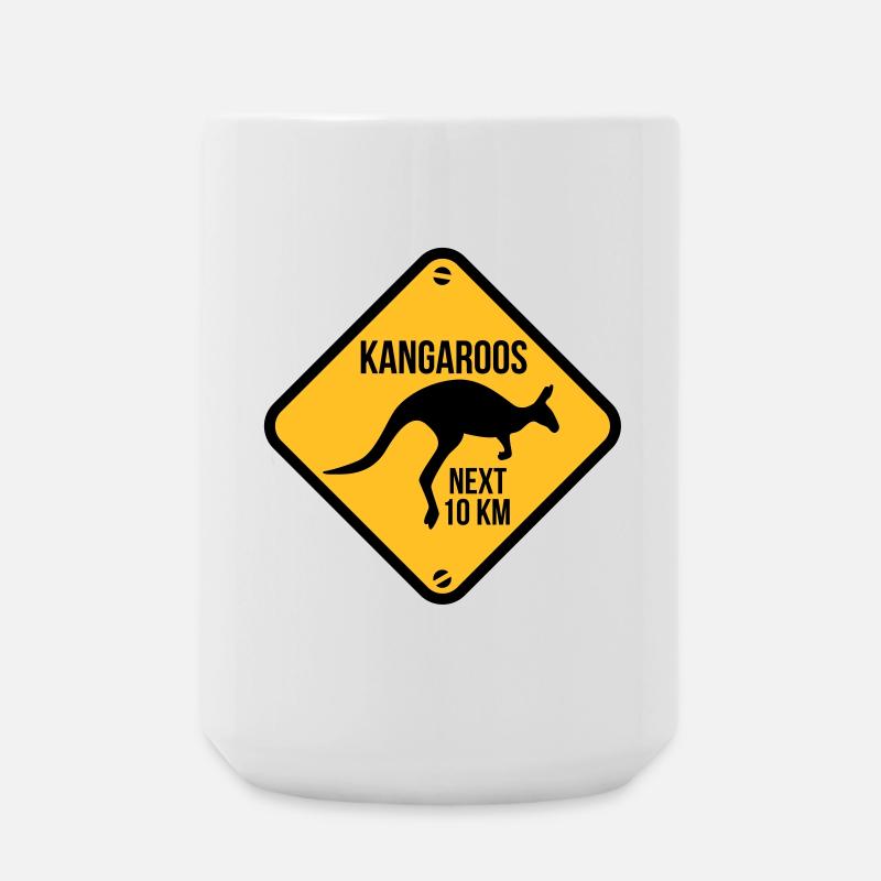 australie - australia - kangourou - Grande tasse 440 ml - blanc