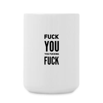 Citation de « Va te faire » – Sarcasme & Attitude - Grande tasse 440 ml - blanc - Devant