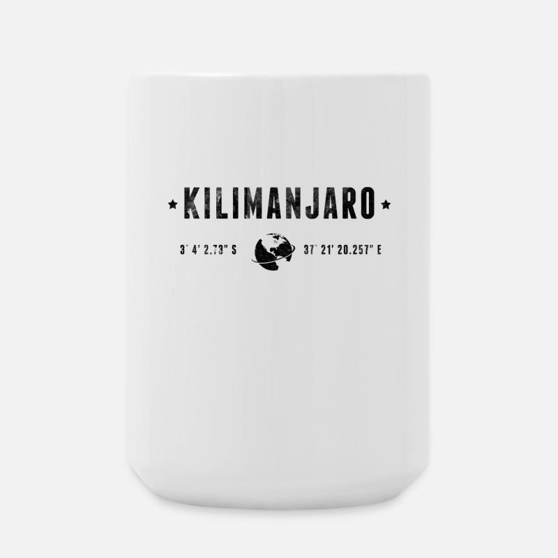 Kilimanjaro - Large Mug 440 ml - white