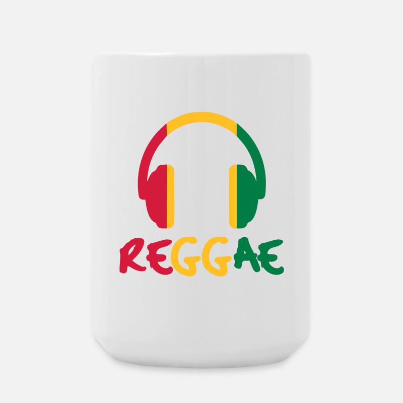 Reggae Music - Large Mug 440 ml - white