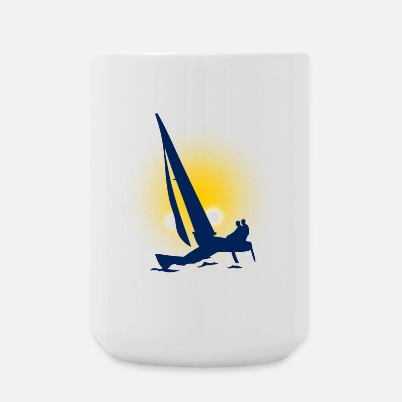catamaran - Grande tasse 440 ml - blanc
