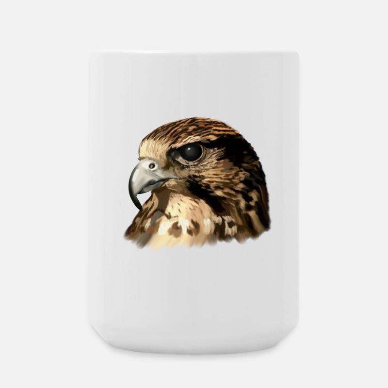 falcon - Large Mug 440 ml - white