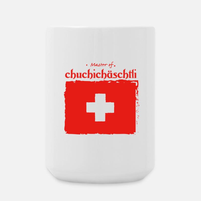 Typisch Schweiz - Große Tasse 440 ml - Weiß