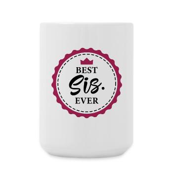 Sœur - Grande tasse 440 ml - blanc - Devant