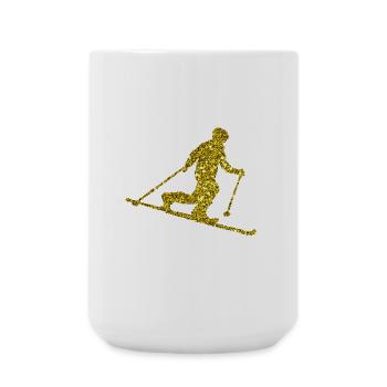 Gold Telemark - Große Tasse 440 ml - Weiß - Vorne