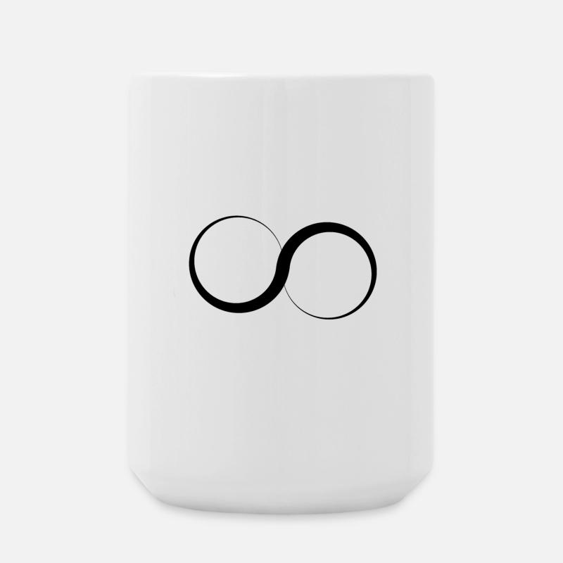 Infinity - logo - Large Mug 440 ml - white
