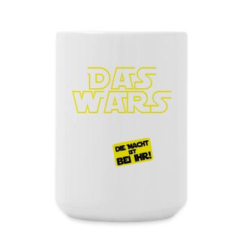 Junggesellenabschied , Das wars bei Ihr ...(25) - Große Tasse 440 ml - Weiß - Vorne