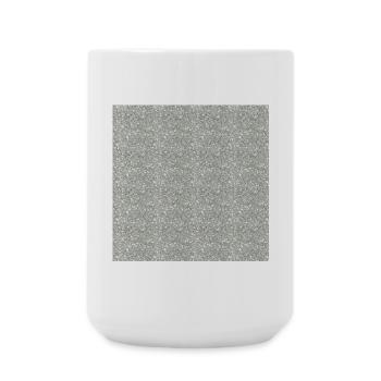 Pierre de granit à motifs dans les tons de gris - Grande tasse 440 ml - blanc - Devant