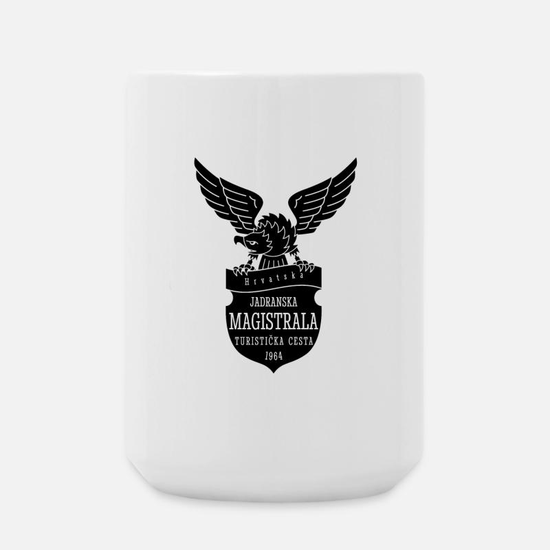 Magistrala - Große Tasse 440 ml - Weiß