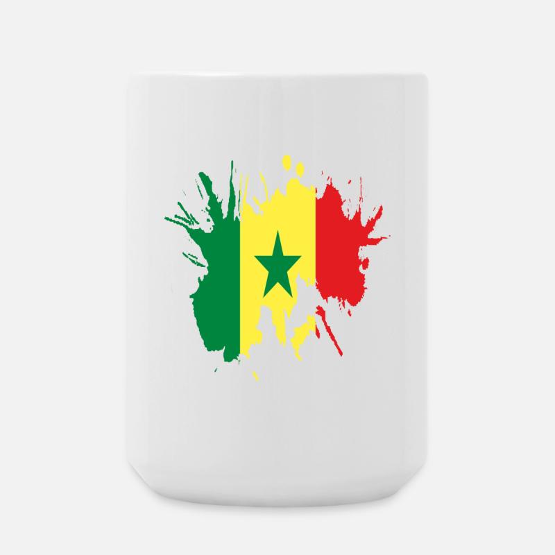 Senegal - Large Mug 440 ml - white