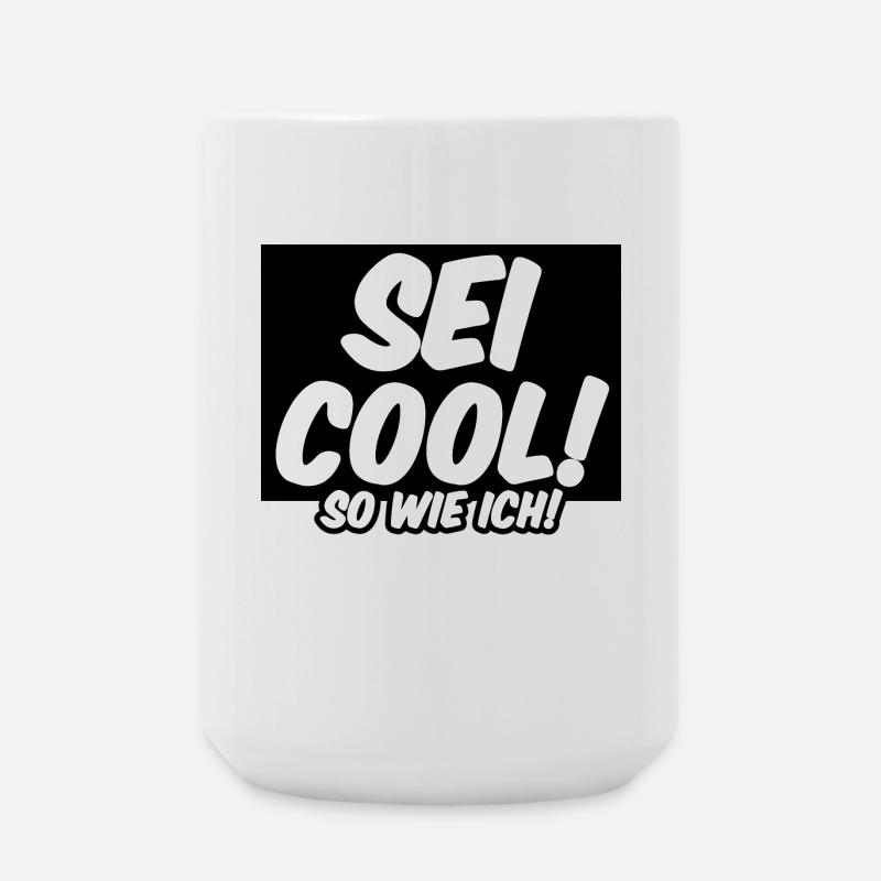 Cool Freunde Freundschaft Statement Sprüche - Große Tasse 440 ml - Weiß