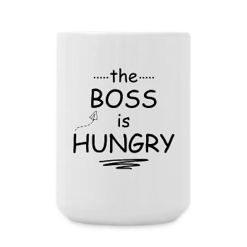 Baby is hungry - Large Mug 440 ml - white - Front