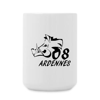 Ardennen - Große Tasse 440 ml - Weiß - Vorne