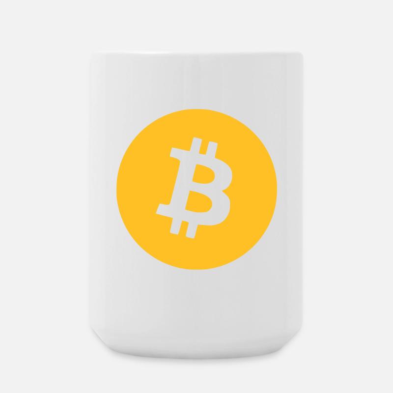 Bitcoin - Large Mug 440 ml - white