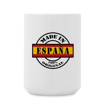 MADE IN Spain Spain Spain Iberia Gift - Large Mug 440 ml - white - Front