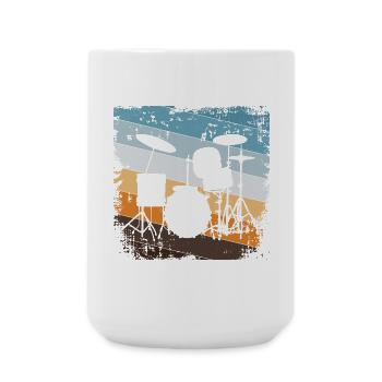 Drummers - Large Mug 440 ml - white - Front