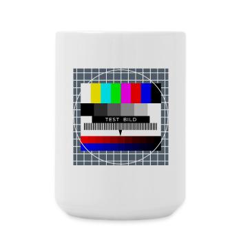 Retro Style Vintage Old School - Große Tasse 440 ml - Weiß - Vorne