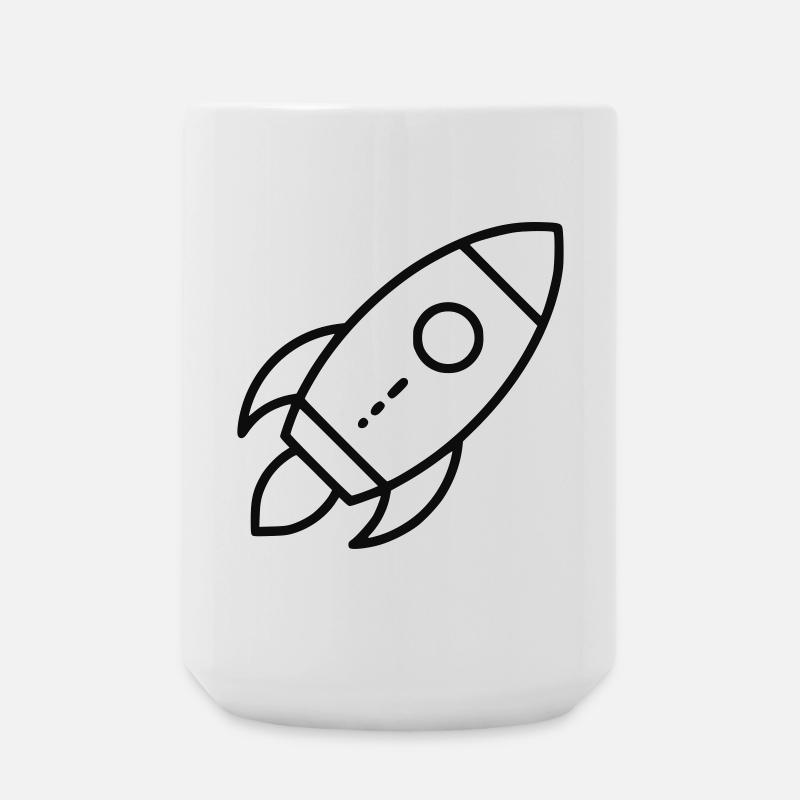 Rocket - Large Mug 440 ml - white