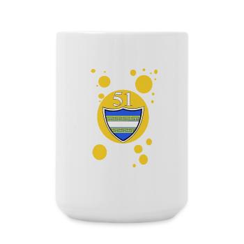 Wappen Marne 51 - Große Tasse 440 ml - Weiß - Vorne