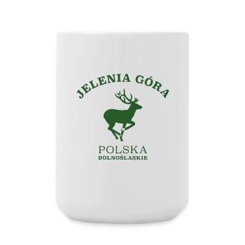 JELENIA GORA Polen Polska Poland - Große Tasse 440 ml - Weiß - Vorne
