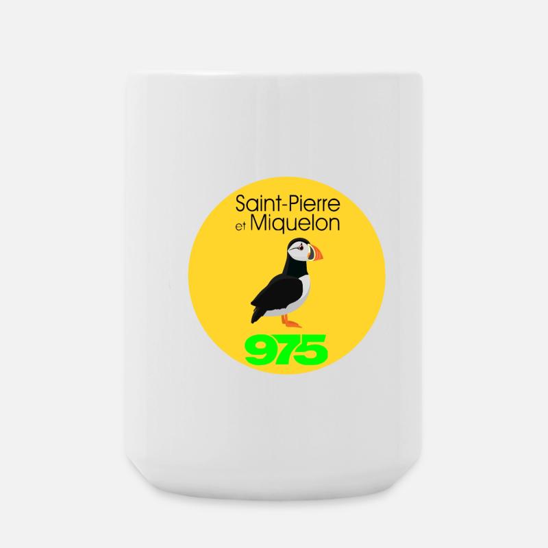 Saint-pierre et miquelon - Grande tasse 440 ml - blanc