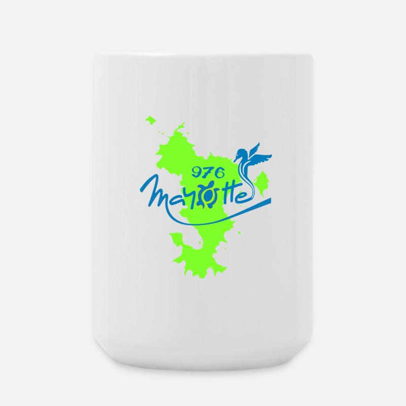 Mayotte - Grande tasse 440 ml - blanc