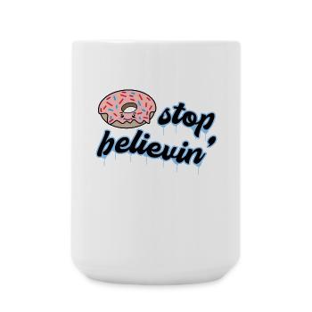 Sweets Delicious Donut Dessert Statement - Large Mug 440 ml - white - Front