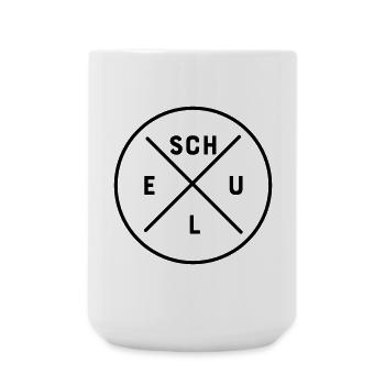 Schule - Große Tasse 440 ml - Weiß - Vorne