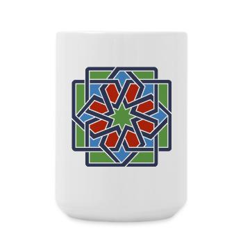 Andalousie 4 - Grande tasse 440 ml - blanc - Devant