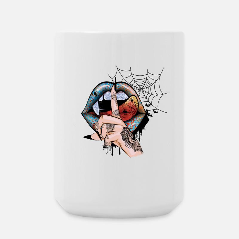 Vampire Halloween - Grande tasse 440 ml - blanc