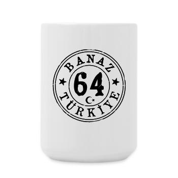 Banaz 64 Usak - Large Mug 440 ml - white - Front
