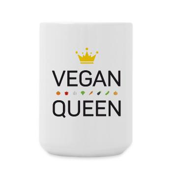 Vegan - Large Mug 440 ml - white - Front