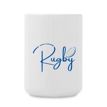 J peux pas j ai rugby - Grande tasse 440 ml - blanc - Devant