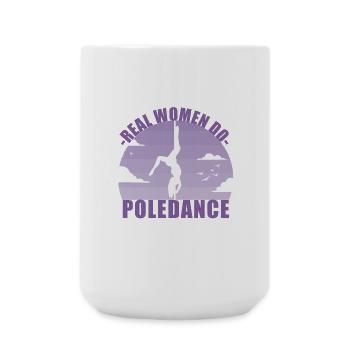 Pole Dance Dancer Poledancing Pole Gift - Grande tasse 440 ml - blanc - Devant
